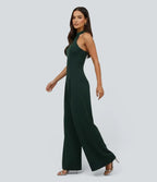 Edurne | Halter Casual Jumpsuit-Easy Peezy Edition