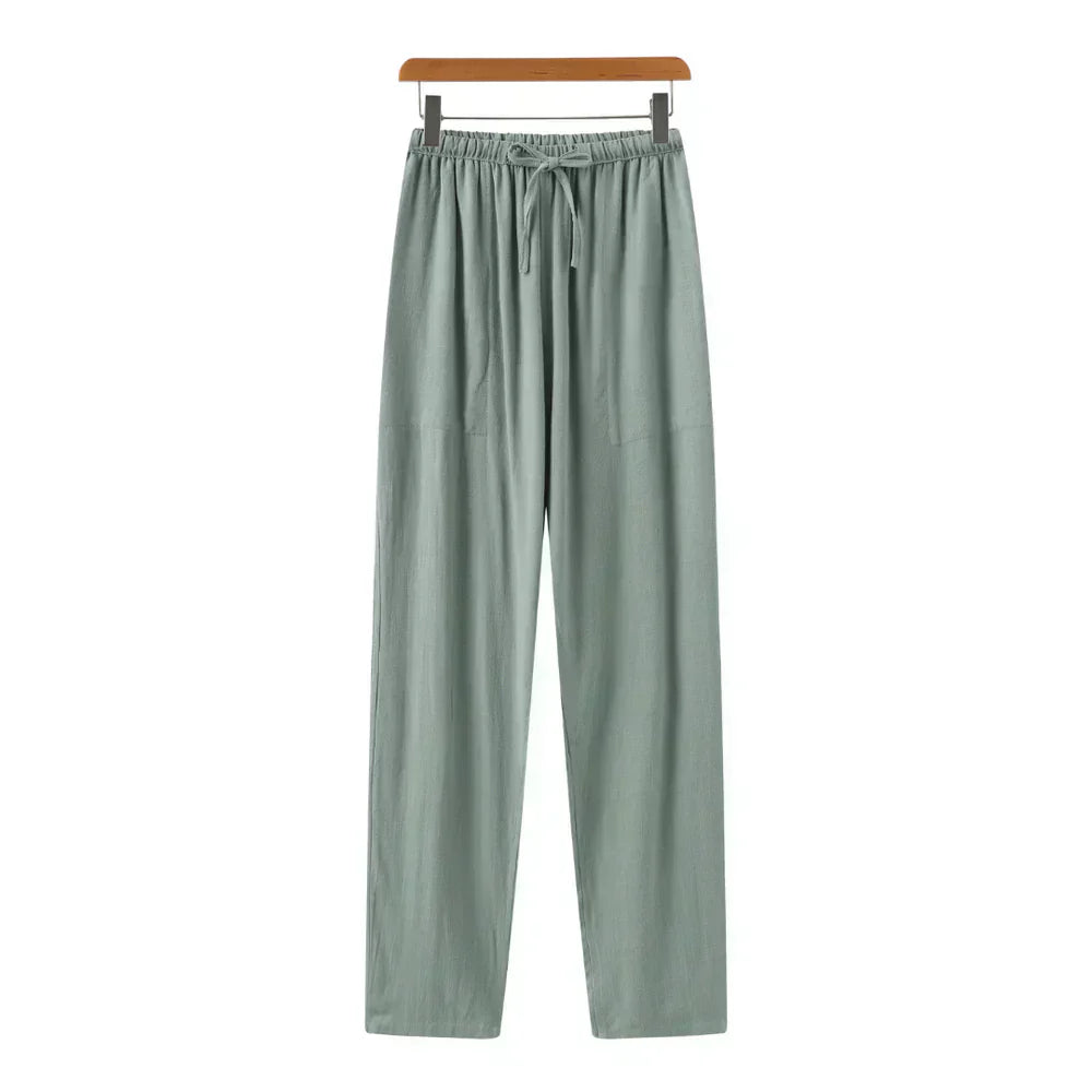 Bruno | Pantalón slim de lino