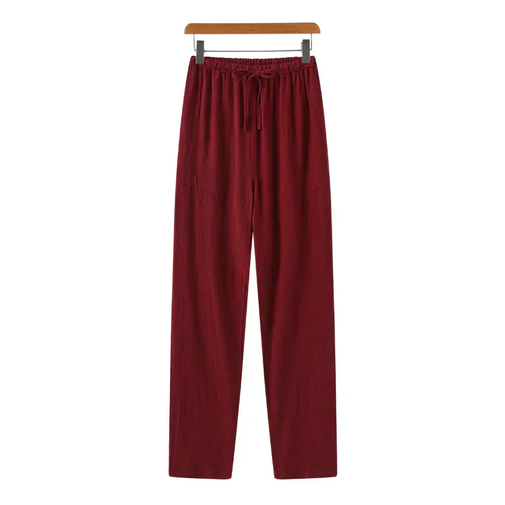 Bruno | Pantalón slim de lino