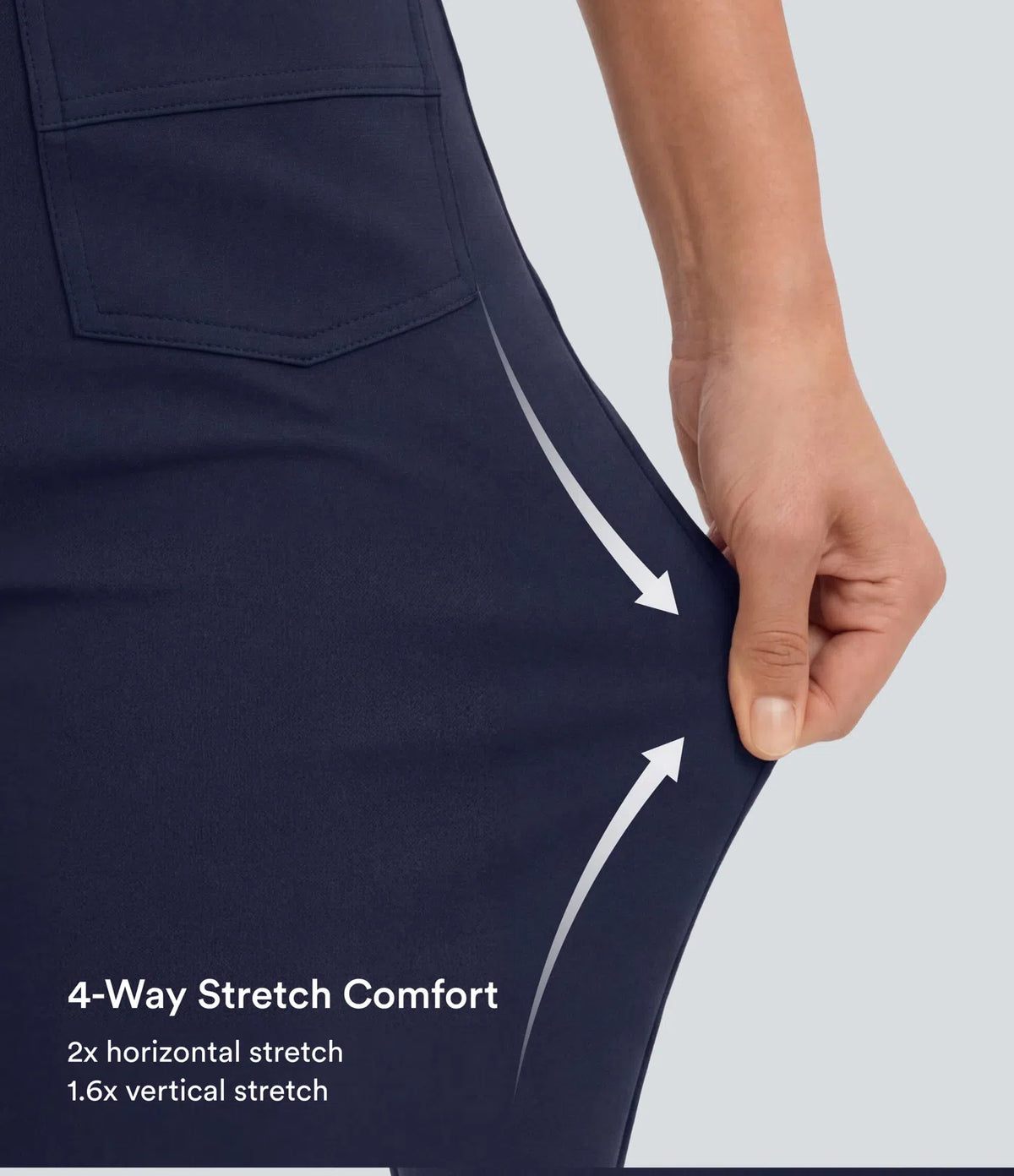 Leyre | Pantalón casual recto con bolsillos