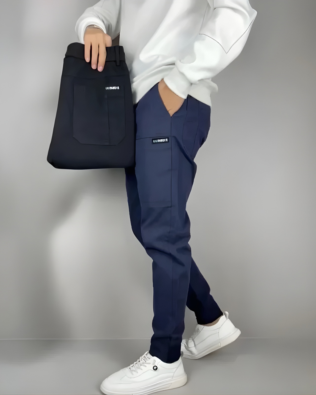 Andrés | Pantalón elástico entallado para hombre