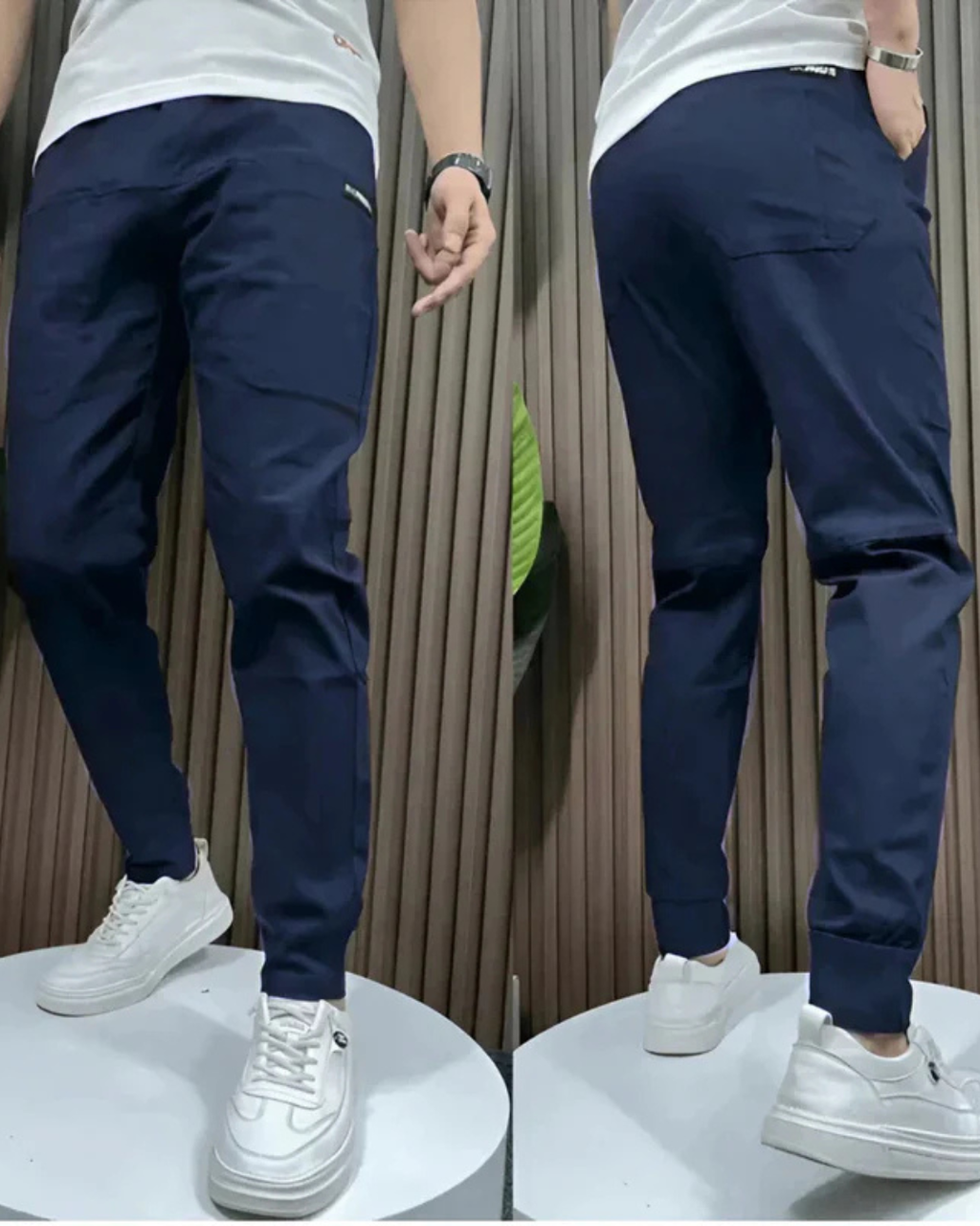 Andrés | Pantalón elástico entallado para hombre