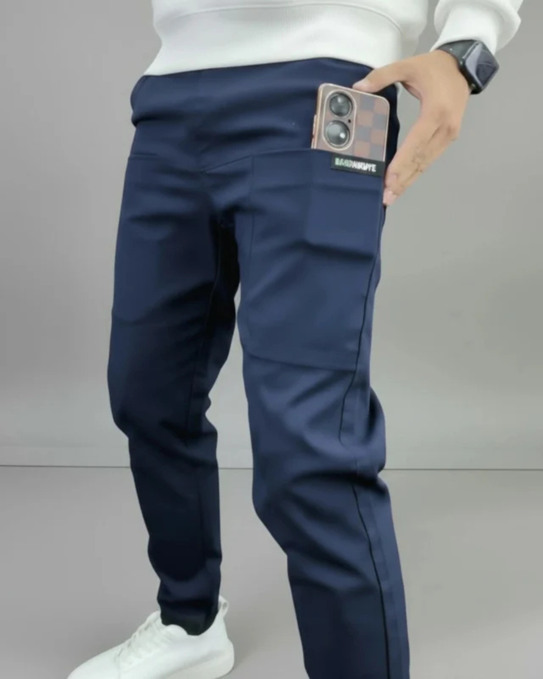 Andrés | Pantalón elástico entallado para hombre