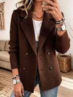 Carla | Blazer con mangas de punto