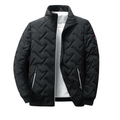 Chaqueta acolchada de hombre con cuello alto
