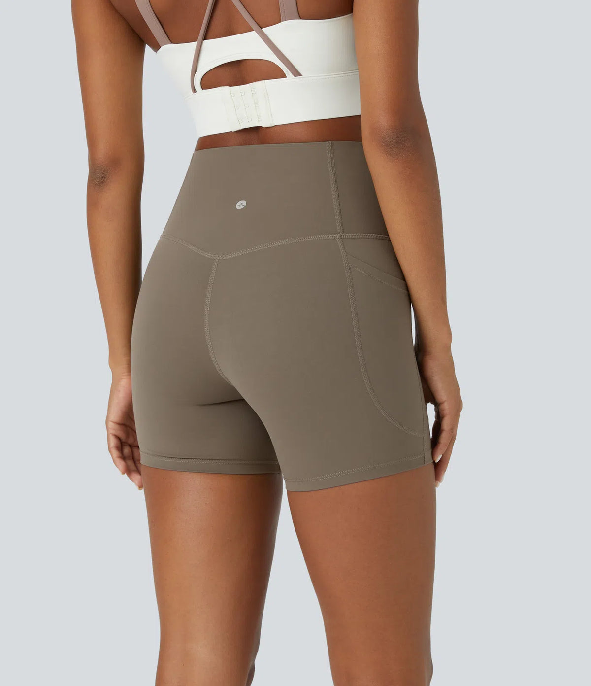 Elisa | Pantalón corto ciclista moldeador con bolsillos
