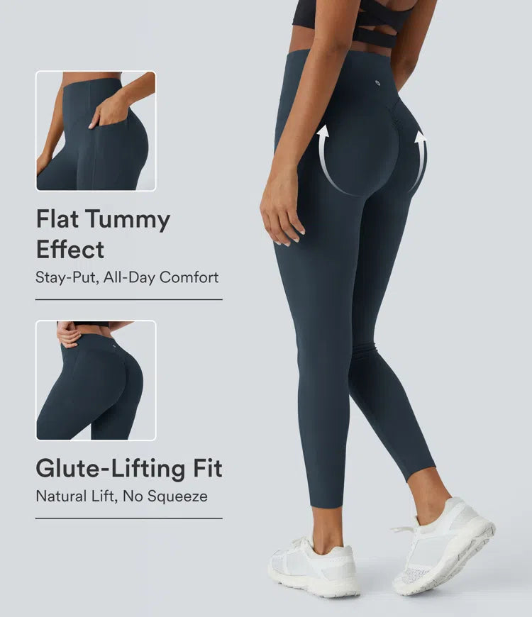 Gadea | Leggings moldeadores de cintura alta con bolsillos