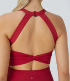 Amparo | Vestido deportivo ligero con espalda abierta