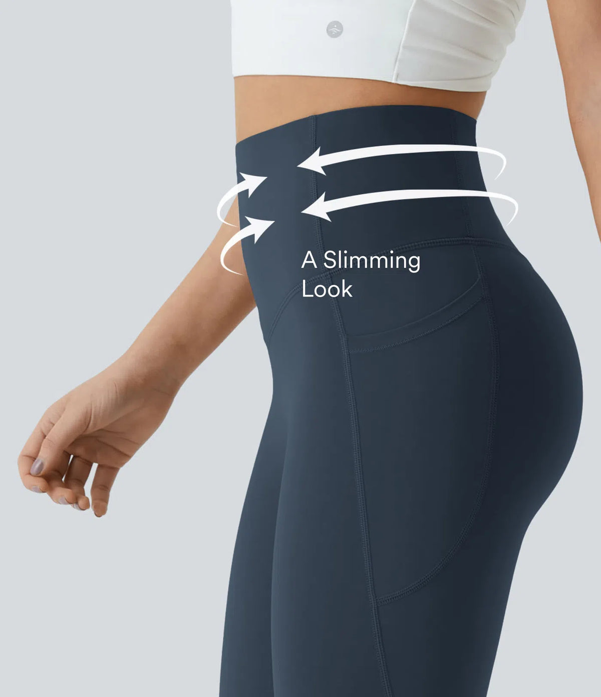 Paula | Leggings moldeadores de cintura alta con bolsillos