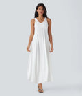 Marisol | Vestido maxi fluido con espalda abierta