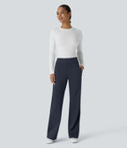 Ainhoa | Pantalón de campana con cremallera lateral
