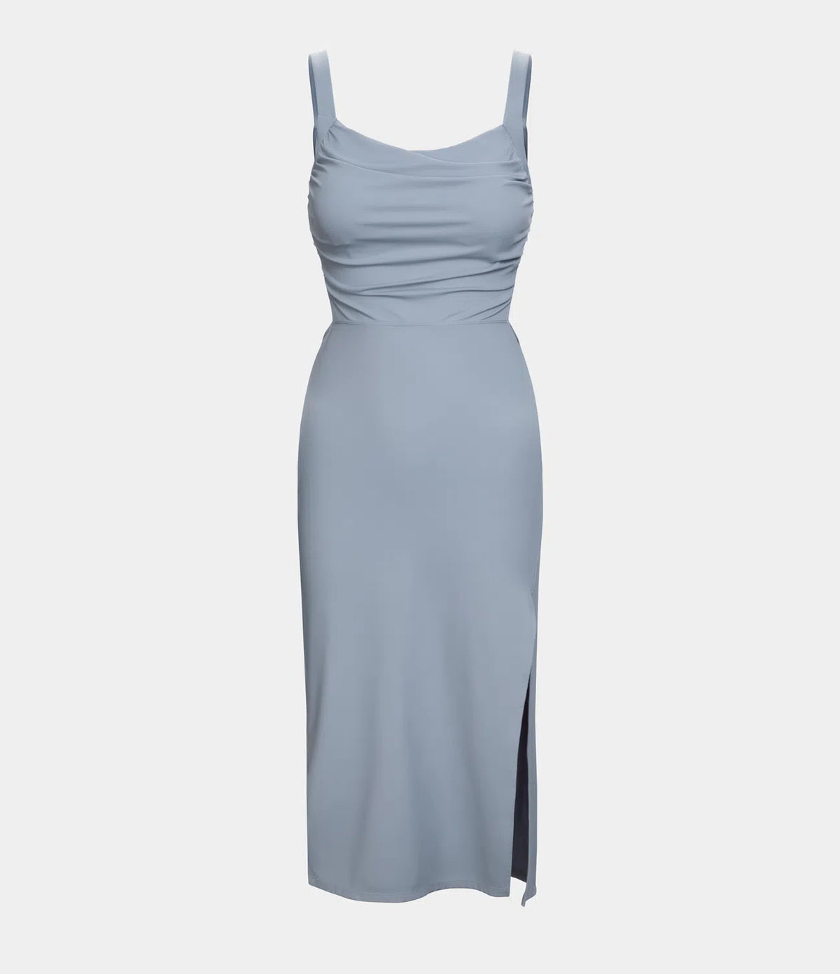 Consuelo | Vestido midi ajustado con espalda abierta