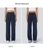 Leyre | Pantalón casual recto con bolsillos