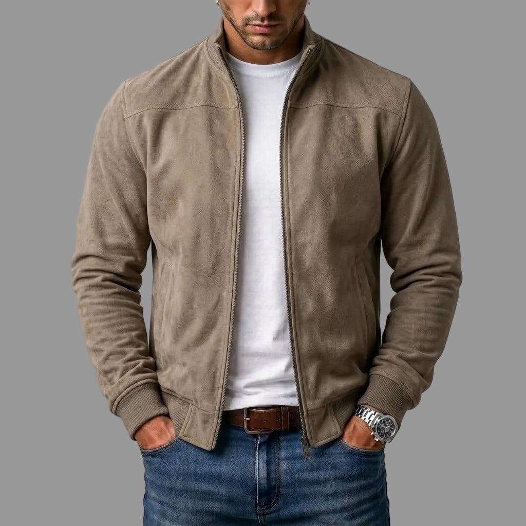 Varel | Chaqueta bomber efecto ante