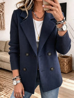 Carla | Blazer con mangas de punto