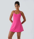 Maite | Vestido deportivo suave con espalda abierta