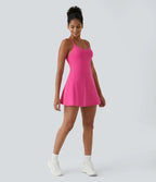 Maite | Vestido deportivo suave con espalda abierta
