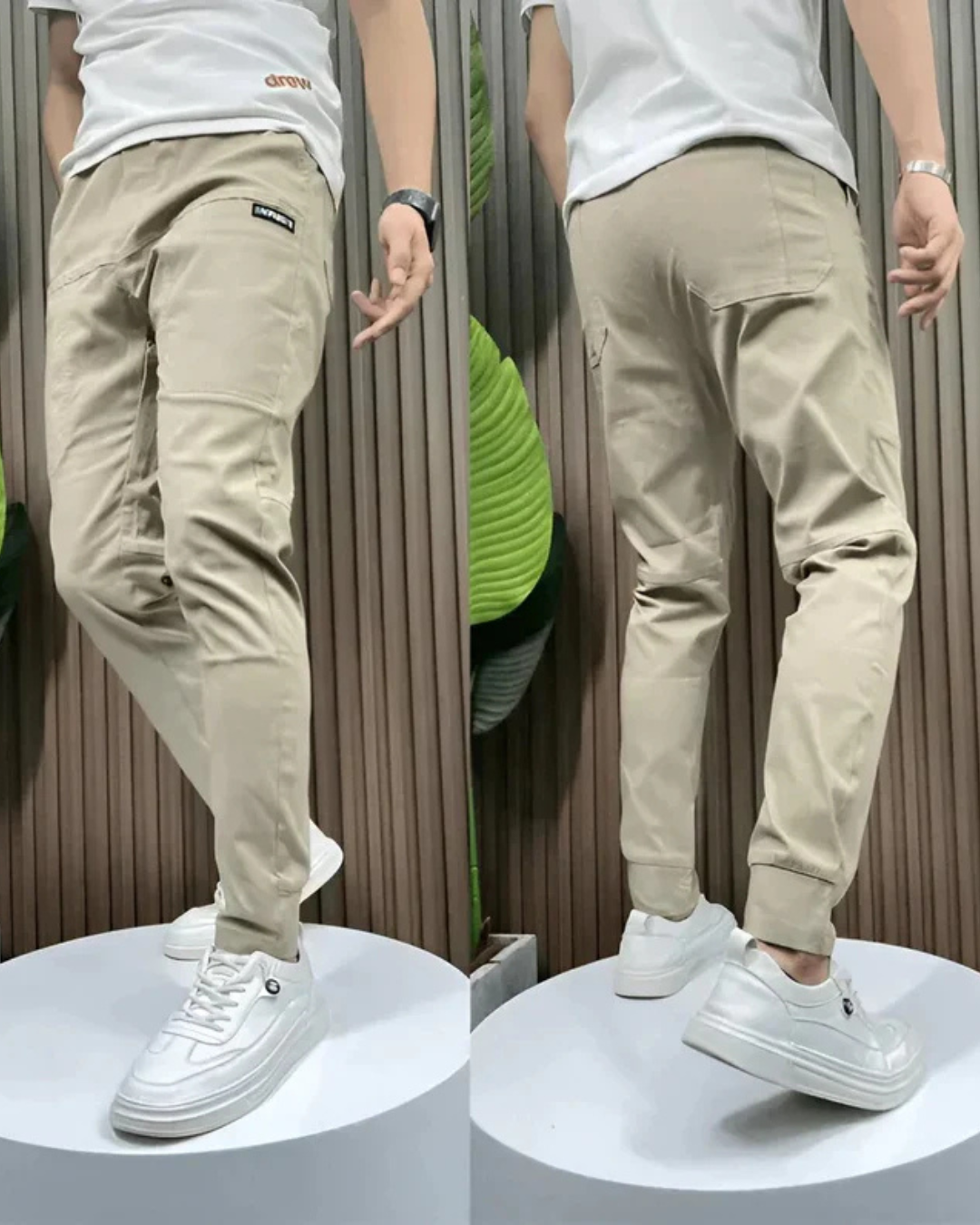 Andrés | Pantalón elástico entallado para hombre