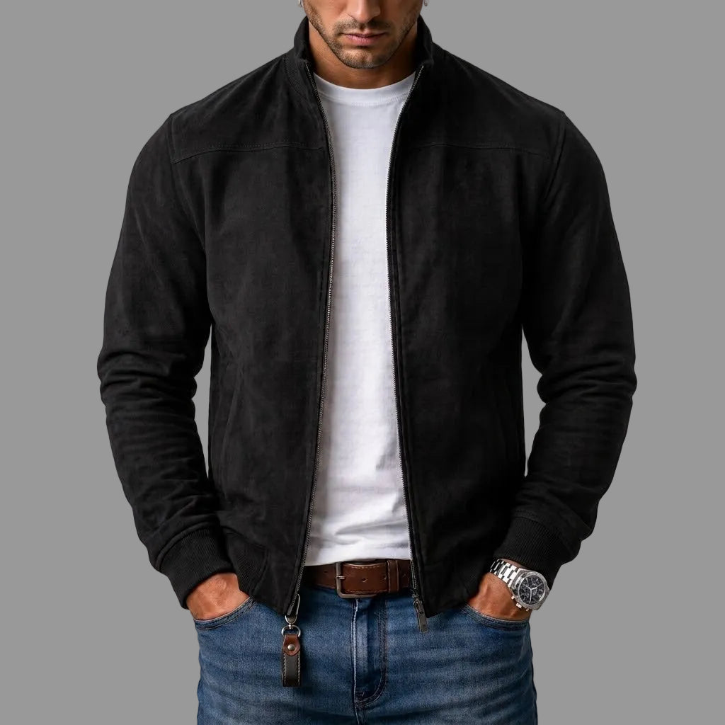 Varel | Chaqueta bomber efecto ante