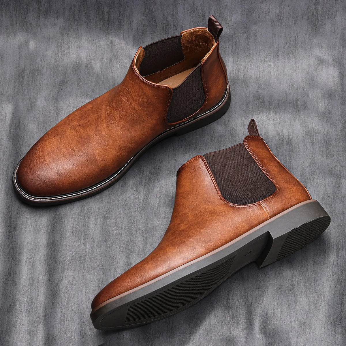 Brandon™ | Botines Chelsea sin cordones