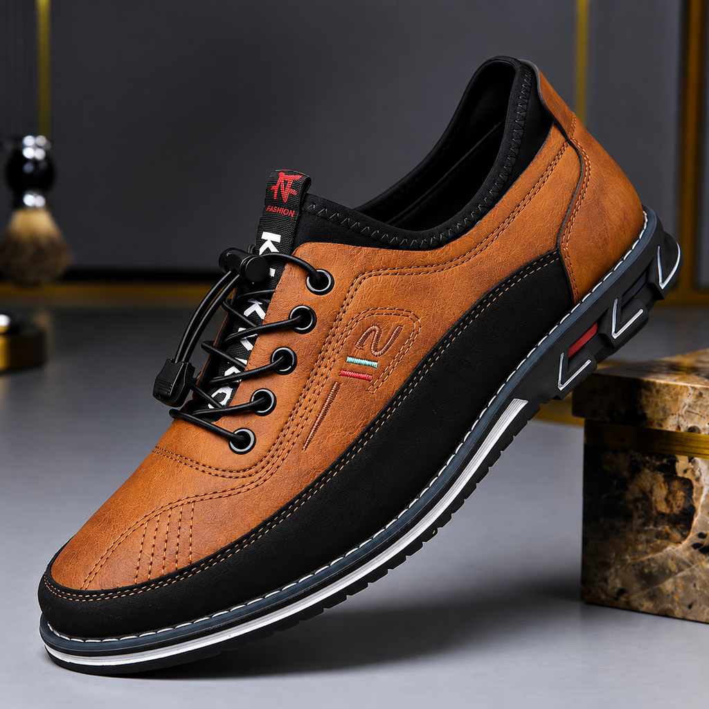Zapatos casuales de hombre con cordones