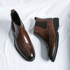 Dwight™ | Botas Chelsea de Cuero Sintético
