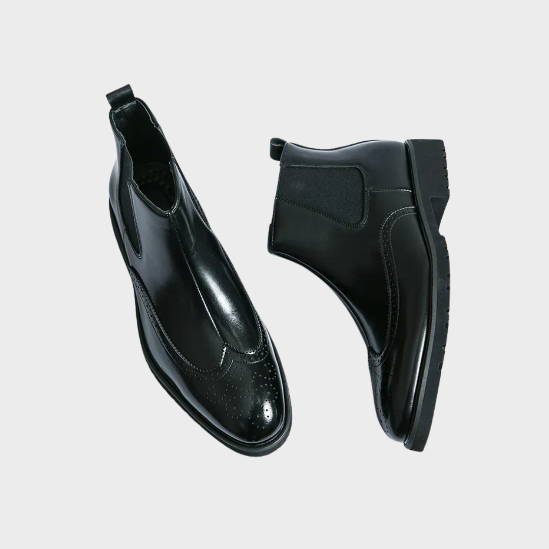 Dwight™ | Botas Chelsea de Cuero Sintético
