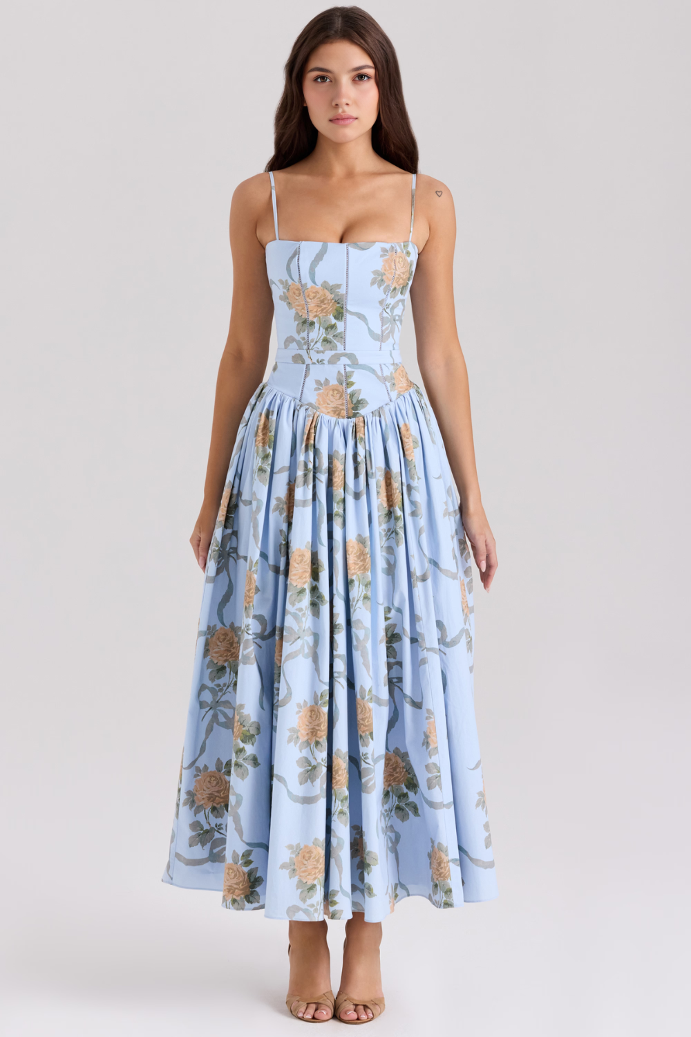Estrella | Vestido midi floral