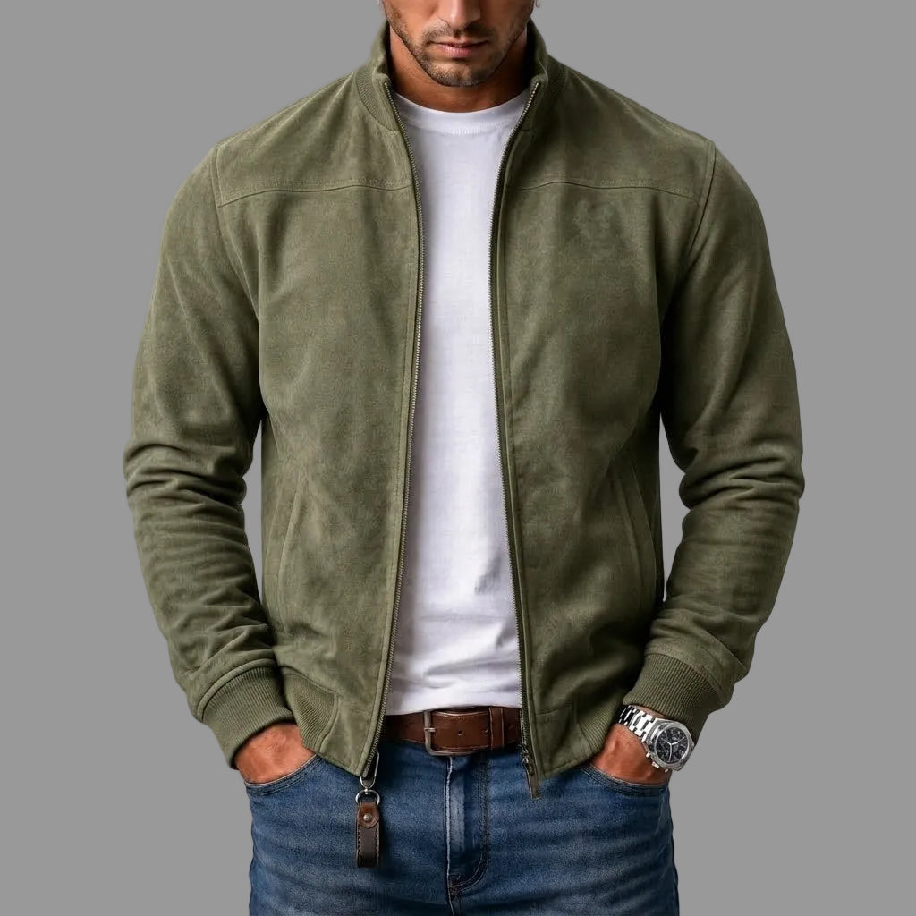 Varel | Chaqueta bomber efecto ante