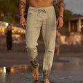 Domingo | Pantalones de playa de lino