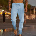 Domingo | Pantalones de playa de lino