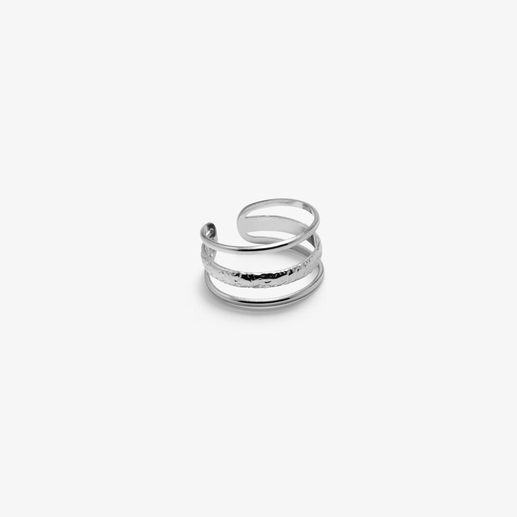 Olivo | Anillo de tres láminas