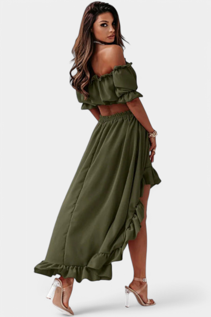 Katja Conjunto de Dos Piezas Off-Shoulder