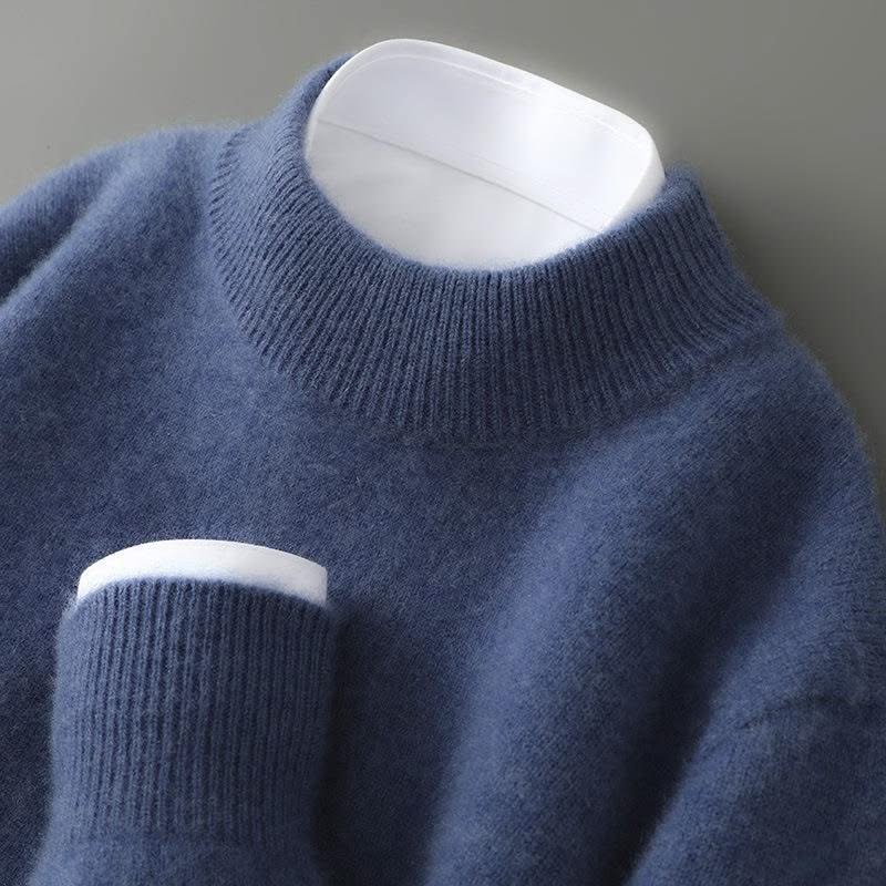 Jersey de mujer con cuello redondo