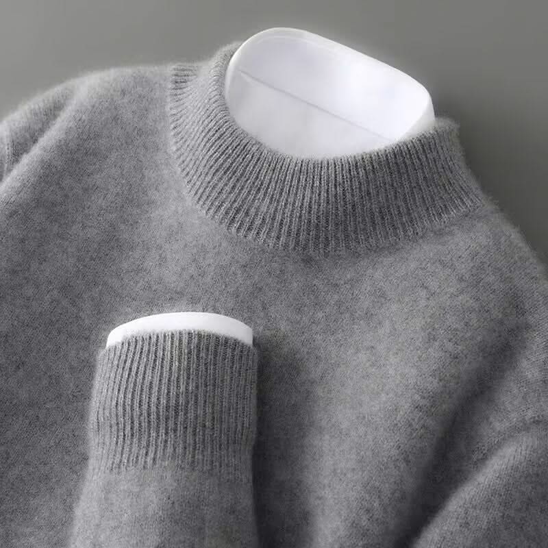 Jersey de mujer con cuello redondo