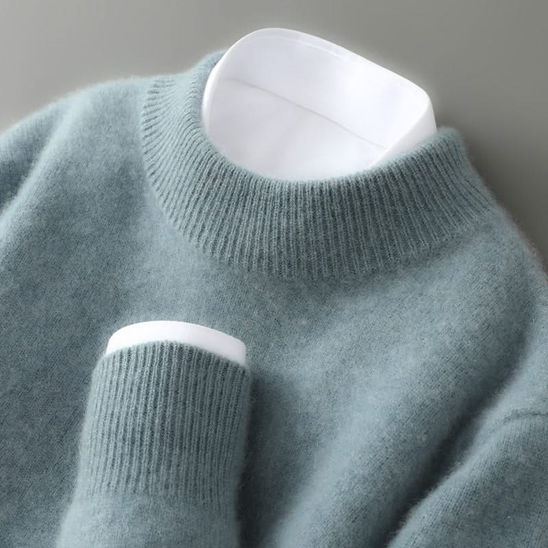 Jersey de mujer con cuello redondo