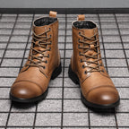 Morgan™ | Botines de cuero sintético
