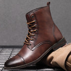 Morgan™ | Botines de cuero sintético