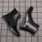 Morgan™ | Botines de cuero sintético