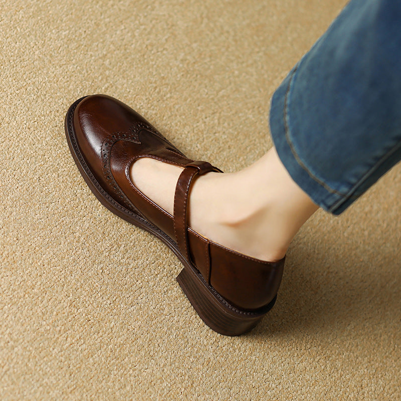 Maddalena | Zapatos Mary Jane con tira en T