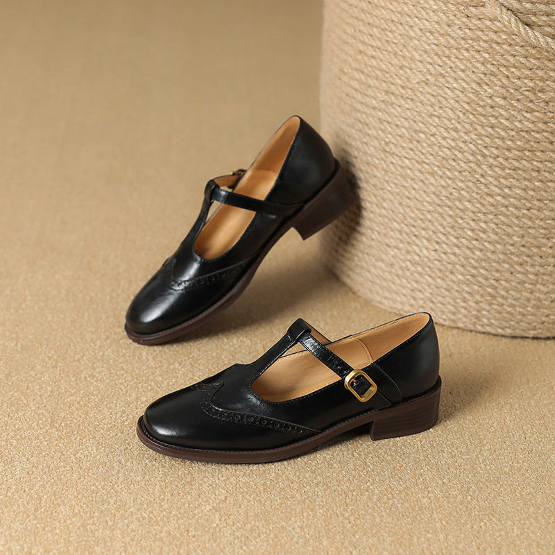 Maddalena | Zapatos Mary Jane con tira en T