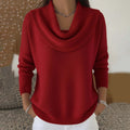Iefje | Jersey con cuello drapeado