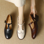 Maddalena | Zapatos Mary Jane con tira en T