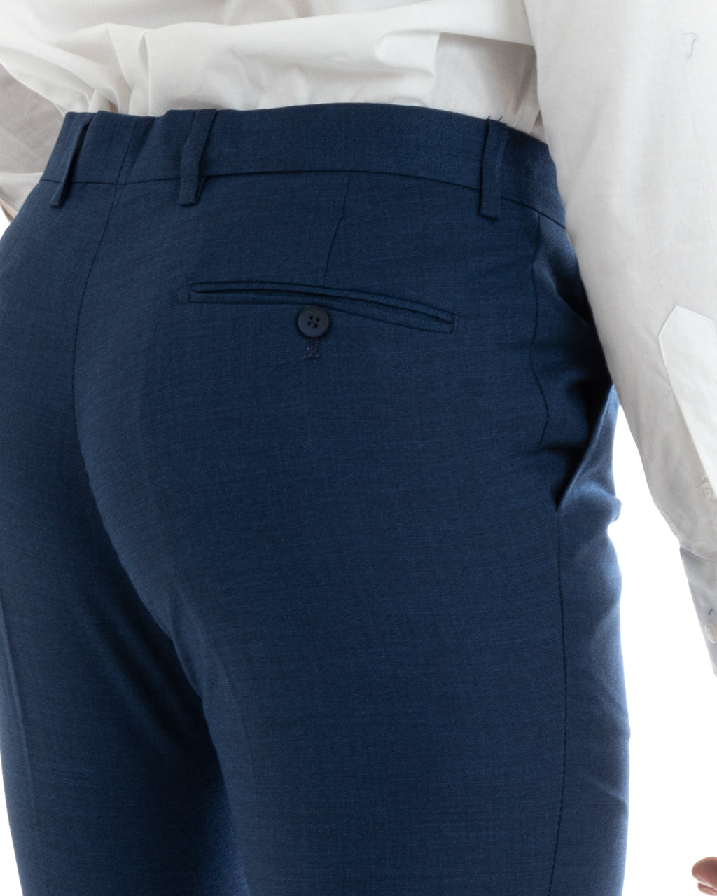 Bartolomé | Traje azul jaspeado de dos piezas para hombre