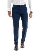 Bartolomé | Traje azul jaspeado de dos piezas para hombre