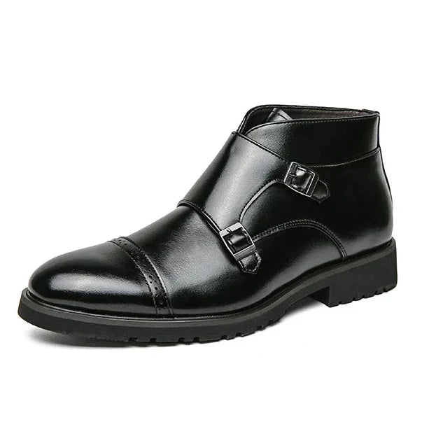 Botines doble monje de cuero sintético Parker™