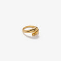 Ámbar | Anillo minimalista Waterdrop