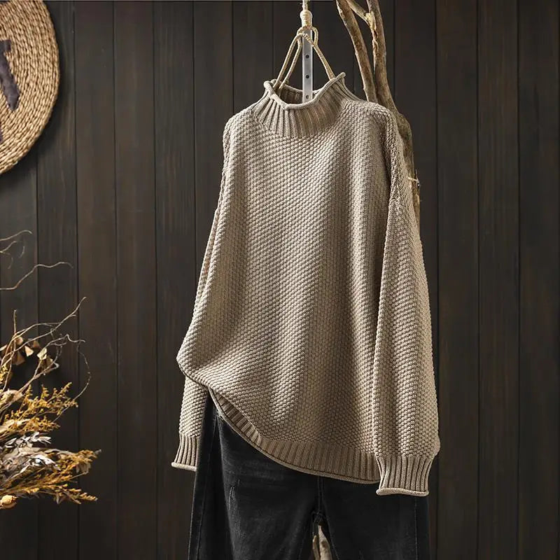 Barbara | Jersey de punto con cuello redondo