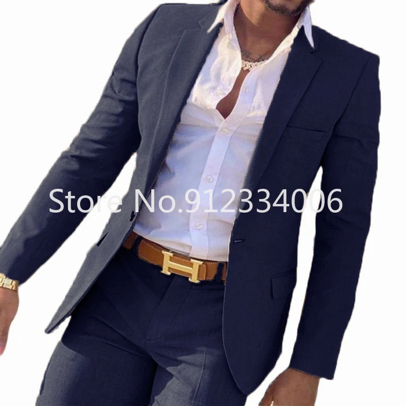Amador | Traje entallado para hombre de 2 piezas