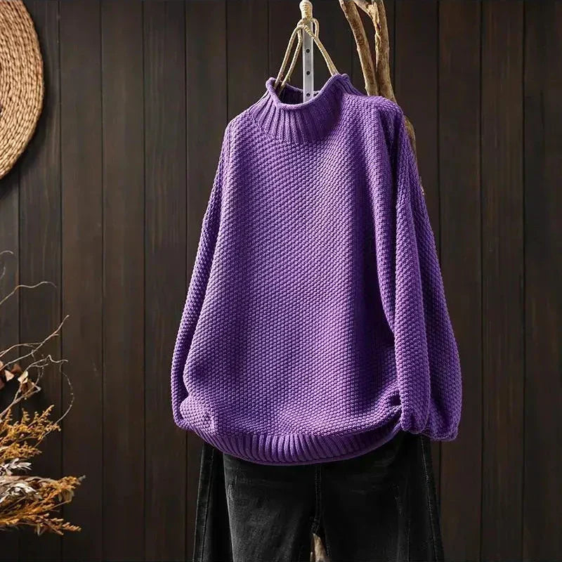Barbara | Jersey de punto con cuello redondo